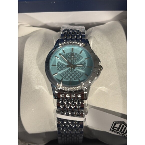 Montres Prestige Women’s 27mm Steel Blue Dial Quartz Watch MPW-0219 main image 7